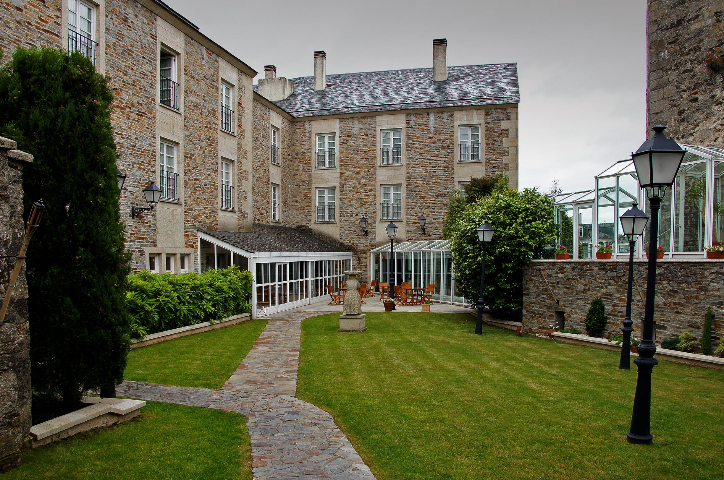 Parador De Vilalba Bagian luar foto